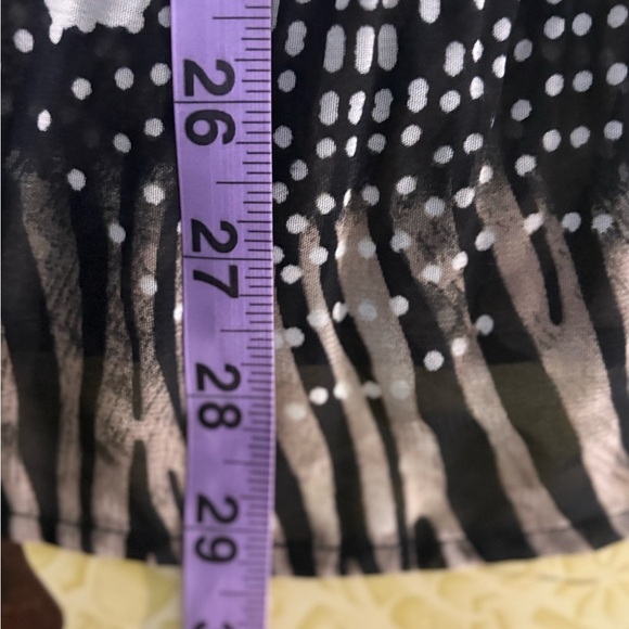 Vintage Fashion Bug Black and Cream Button Down Shirt - Picture 8 of 9